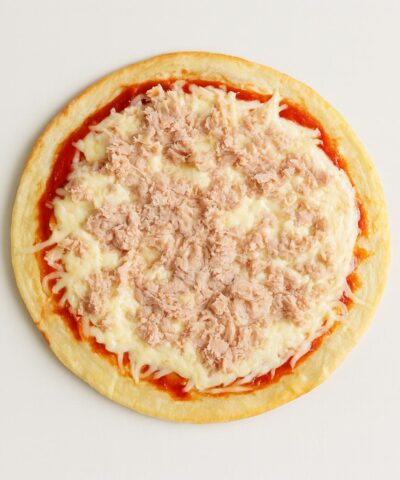 Pizza sana de atún con cebolla de Natur Pizza