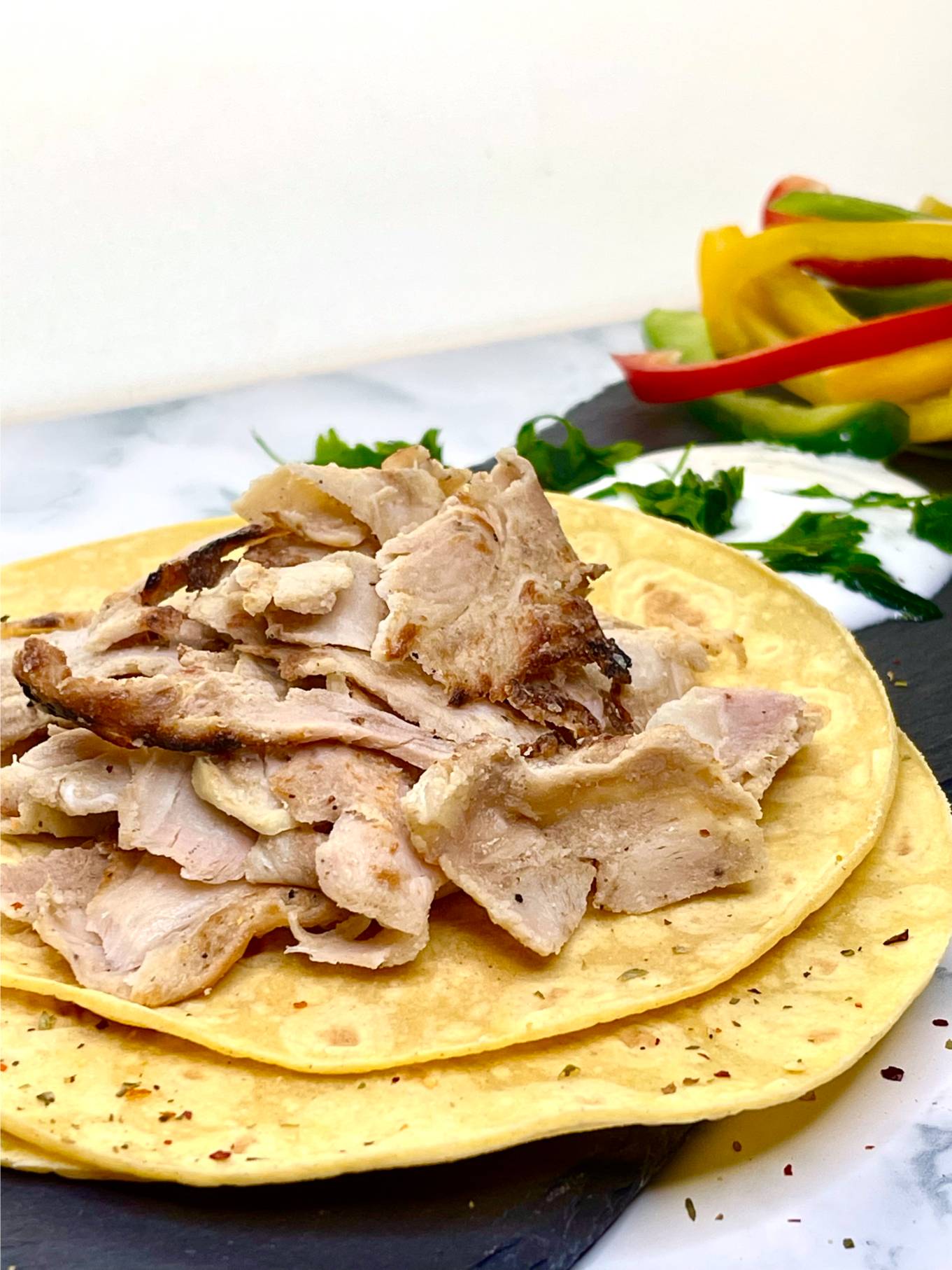 Kebab de Pollo Asado