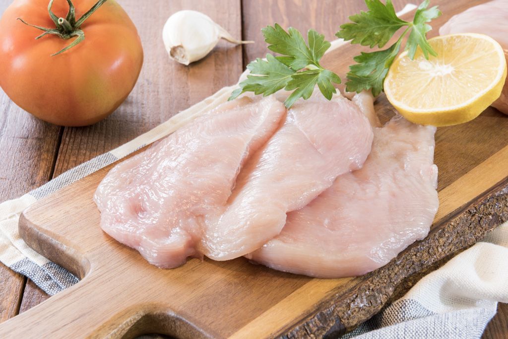 Filetes de pechuga de pollo (1 kg)