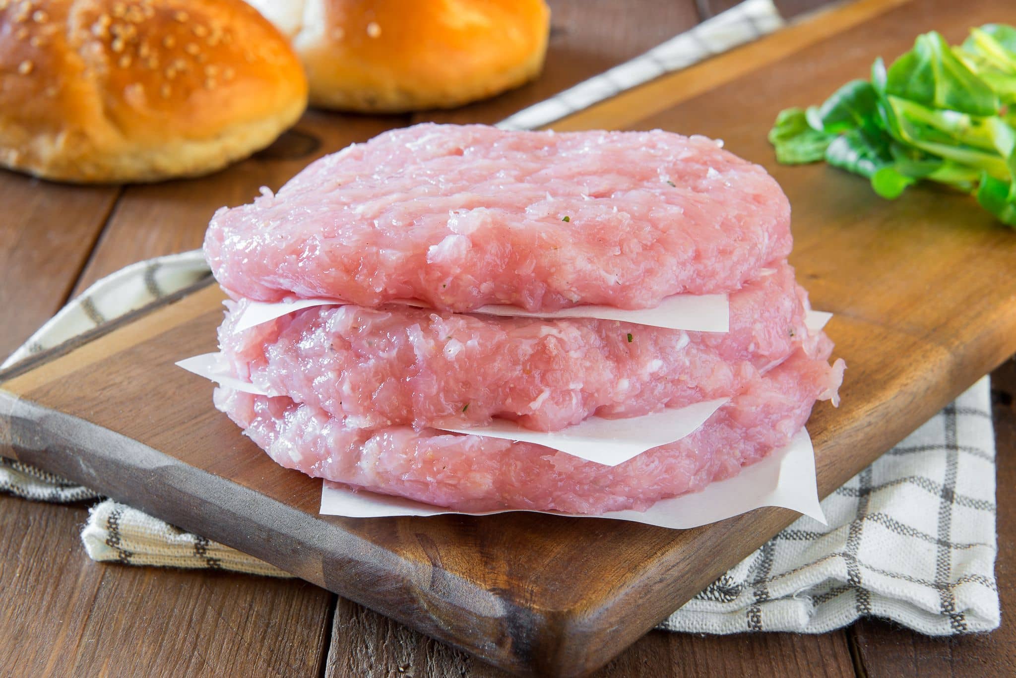 Hamburguesas fit de pechuga de pollo (100% pechuga)(5uds x 100g) - Imagen 2