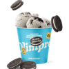 helado proteico artesano sabor black cookies