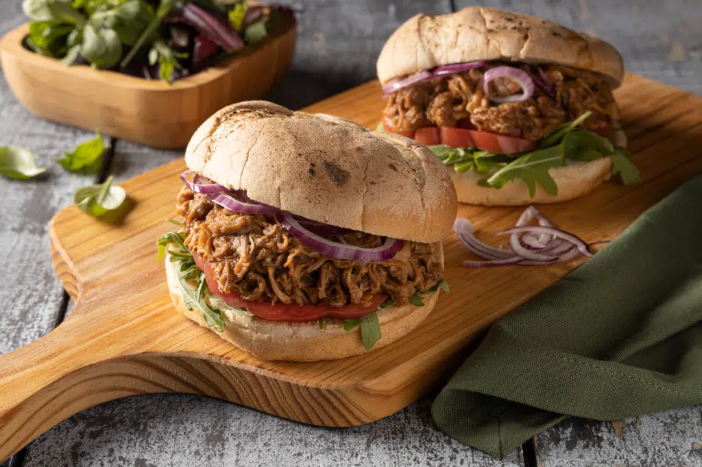 Pulled Pork con Salsa Barbacoa