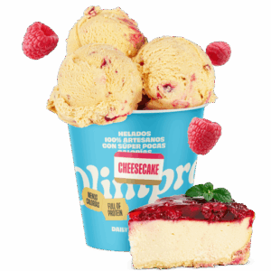 Helado Proteico Artesano Sabor Cheesecake