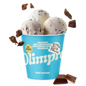 Helado Proteico Artesano Stracciatella
