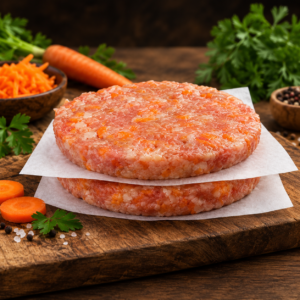 Hamburguesa de Pollo con Zanahoria (5uds x 100g)